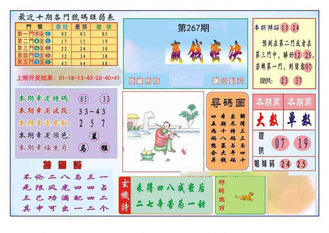 267期九龍赢钱密决(推荐)[图]