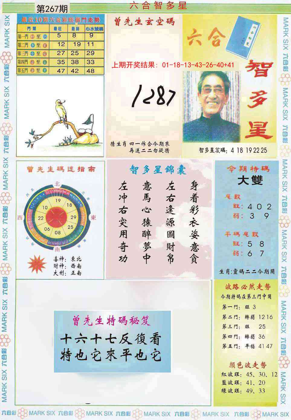 267期六合智多星[图]