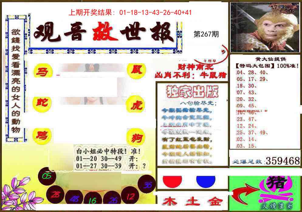 267期(另)观音救世密报[图]