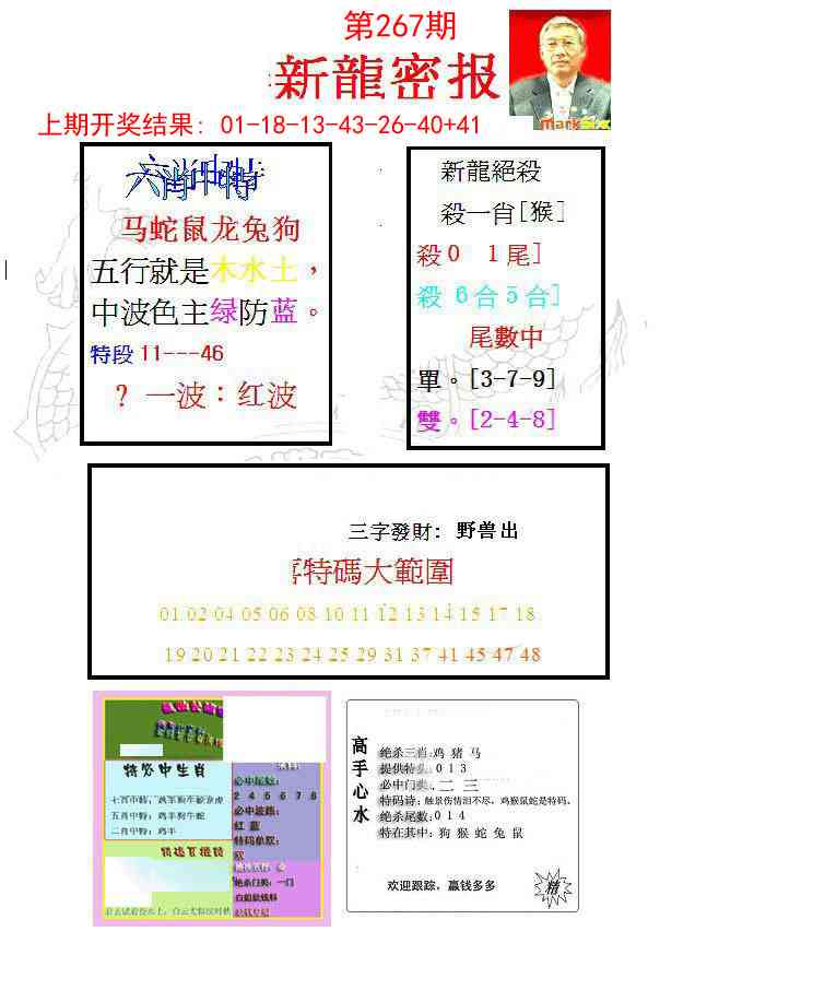 267期新龙密报[图]
