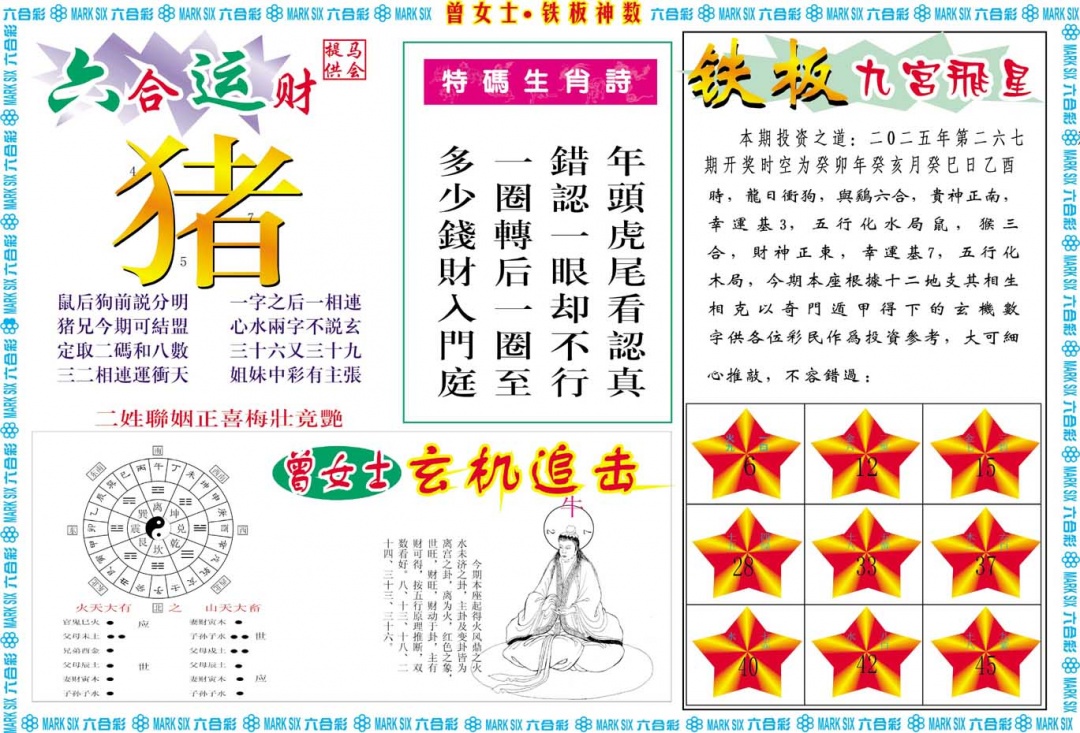 267期曾女士铁板神数B[图]