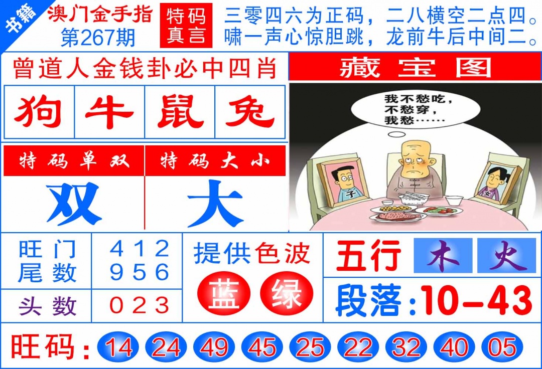 267期澳门金手指[图]