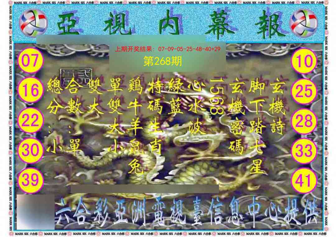 268期亚视内幕报[图]