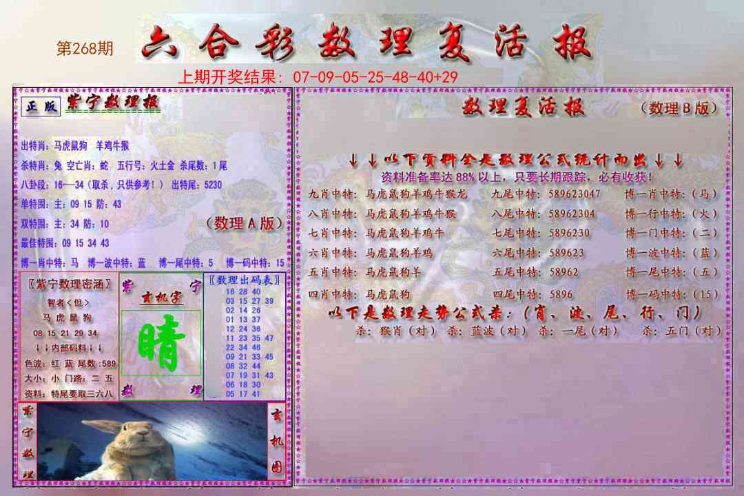268期数理复活报[图]