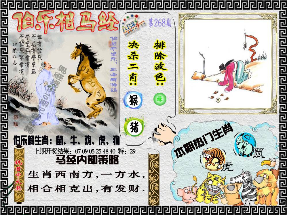 268期伯乐相马经[图]