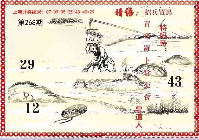 268期早开先生暗语[图]