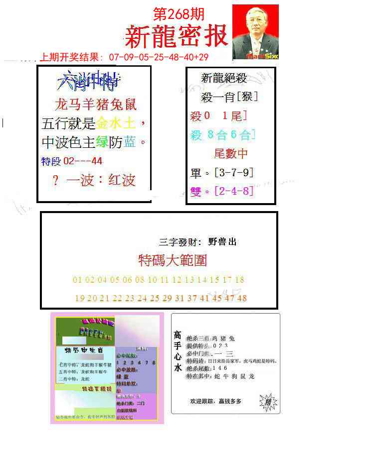 268期新龙密报[图]