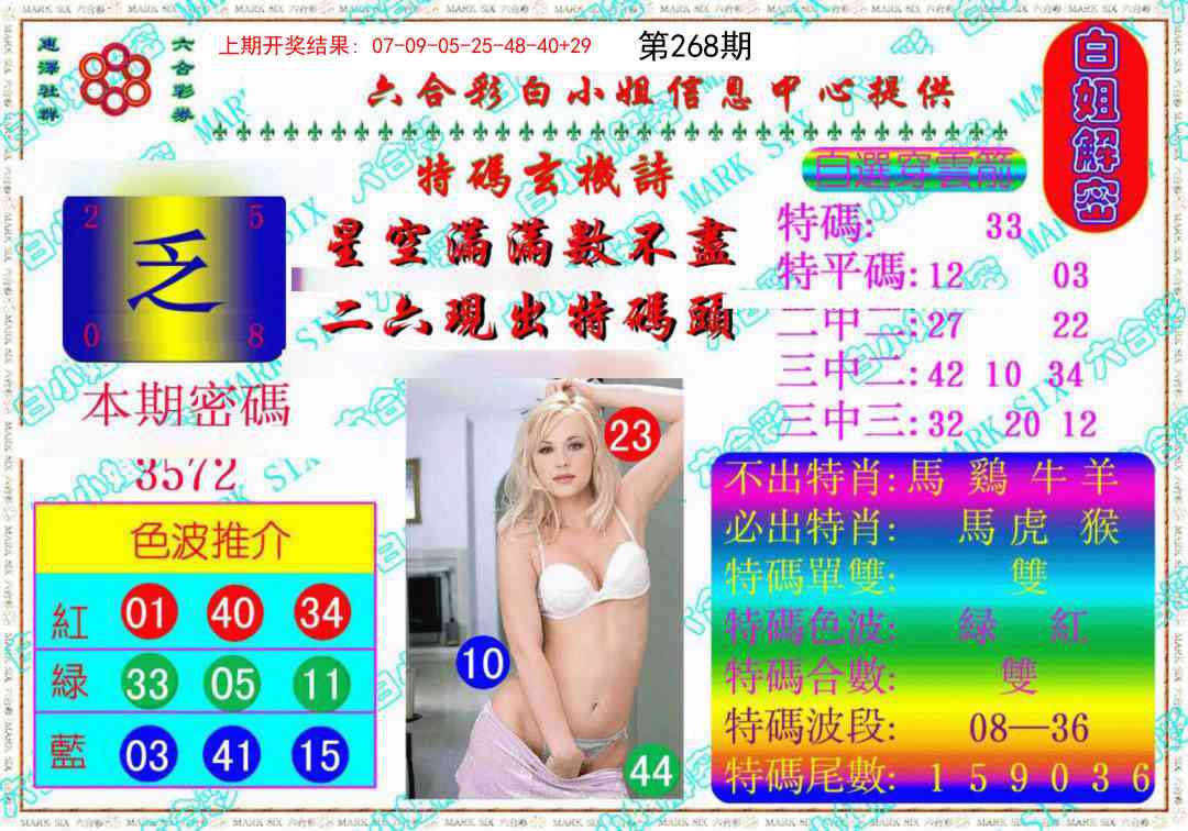 268期白姐解密《另版》[图]