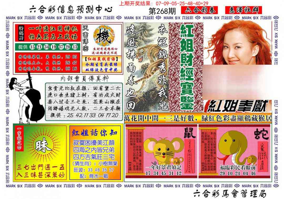 268期红姐财经宝鉴[图]