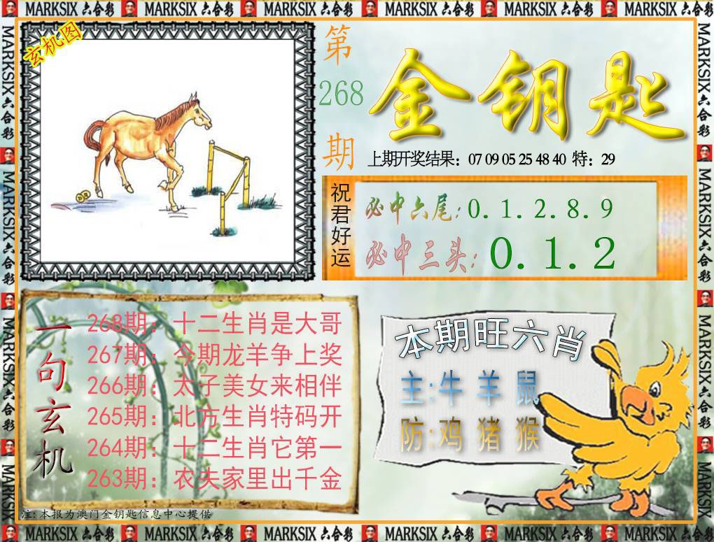 268期金钥匙[图]