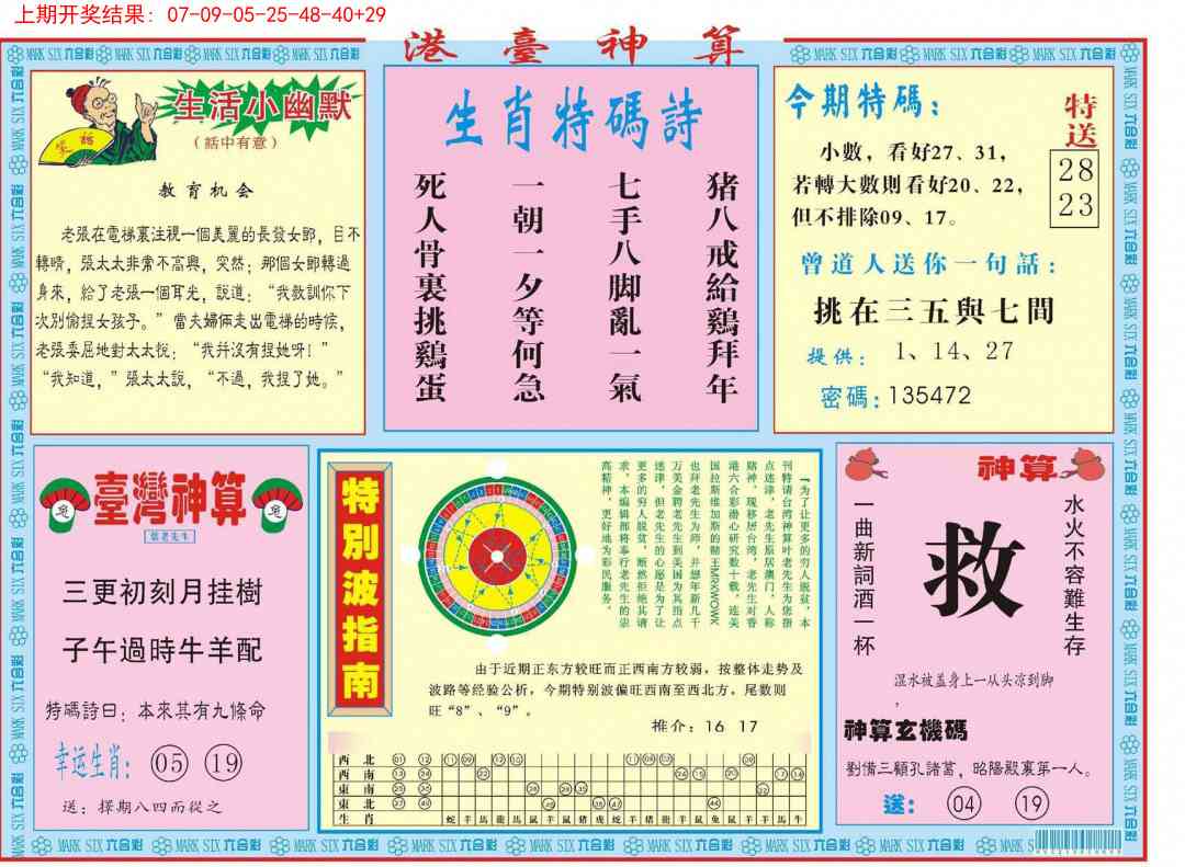 268期港台神算B[图]