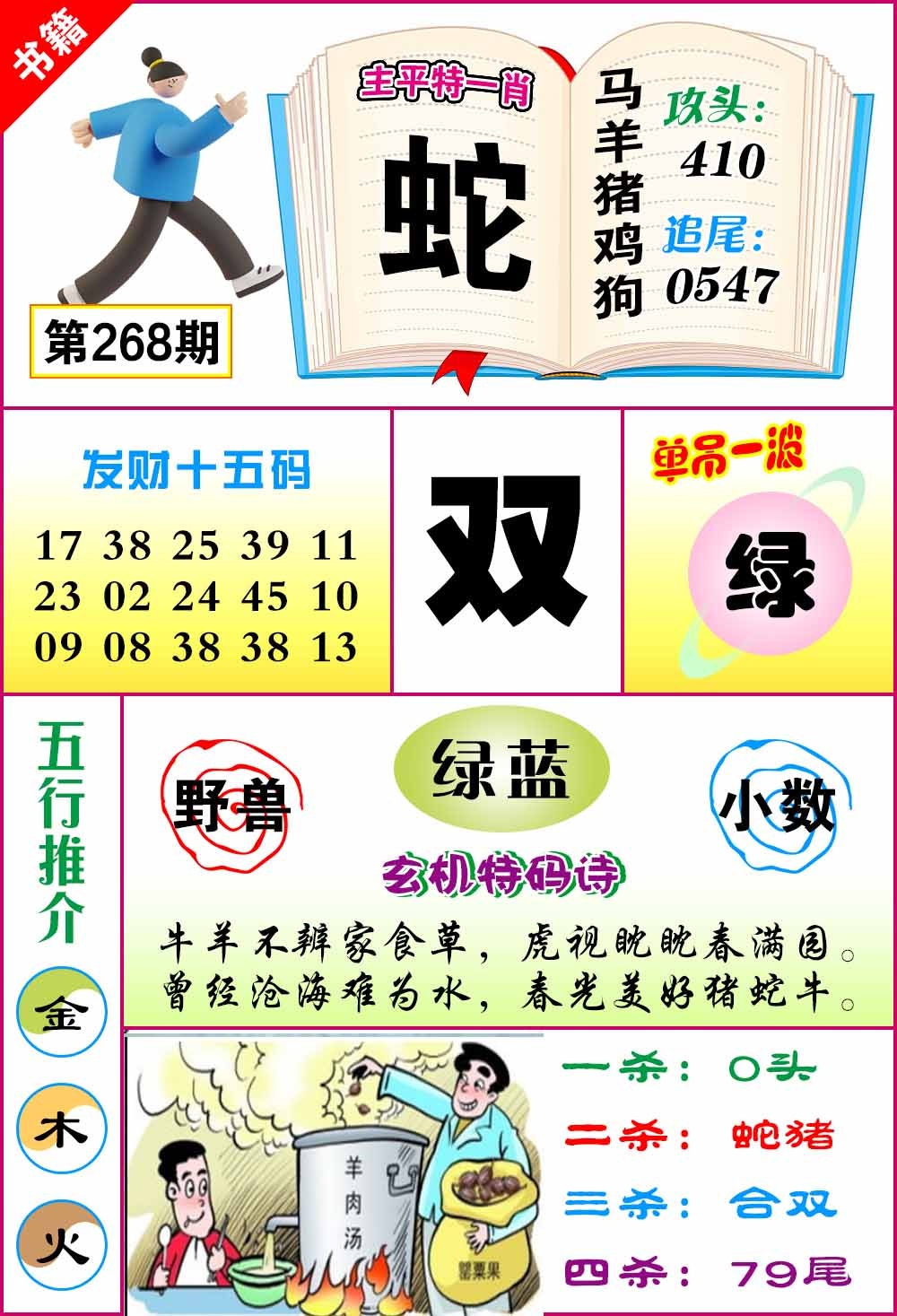 268期澳门钻石十五码[图]