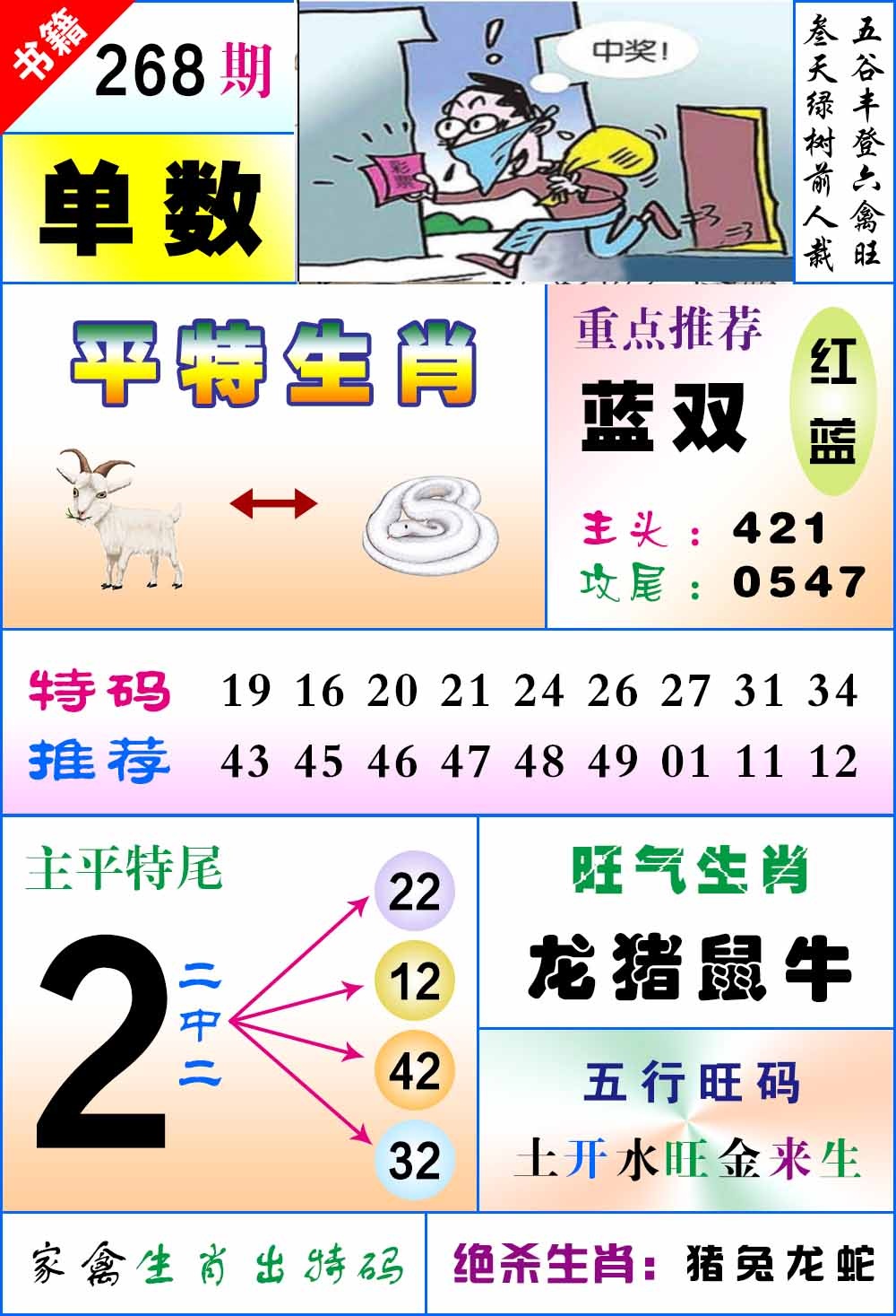 268期澳门风水平特[图]