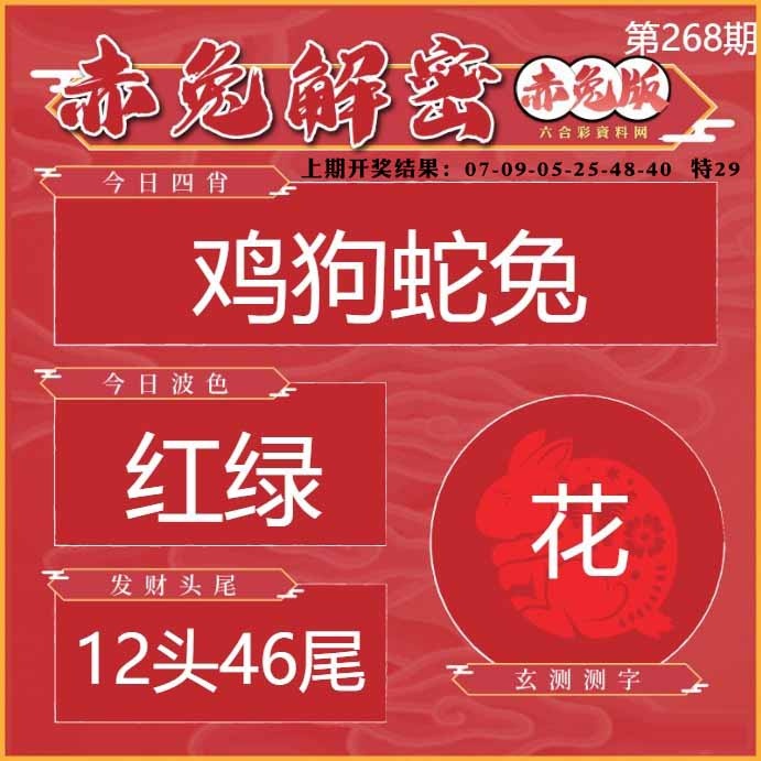 268期赤兔解密[图]