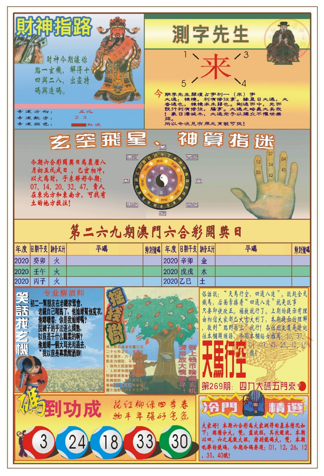 269期(新版)四柱预测B[图]