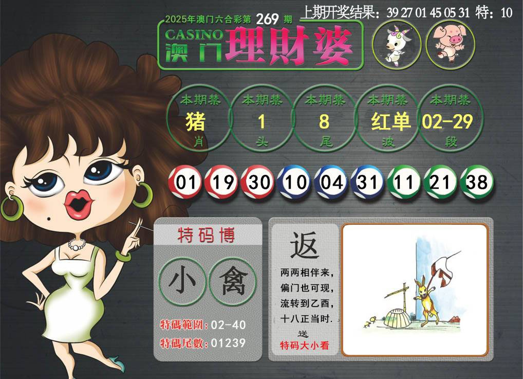 269期澳门理财婆[图]