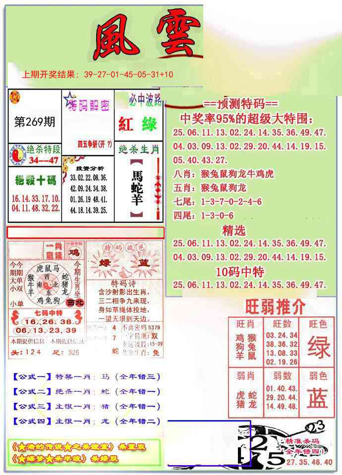 269期风云榜[图]