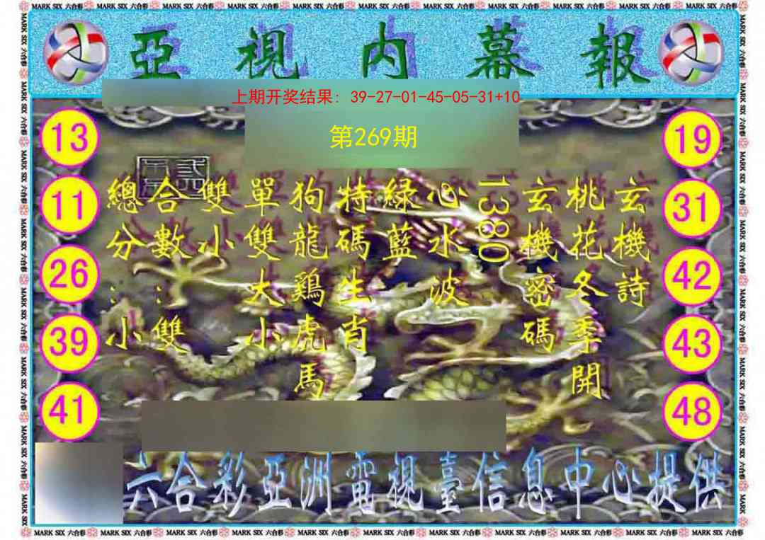 269期亚视内幕报[图]