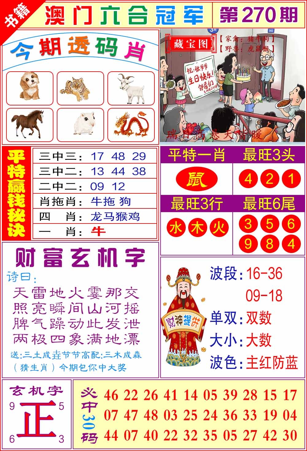 270期澳门六合冠军[图]