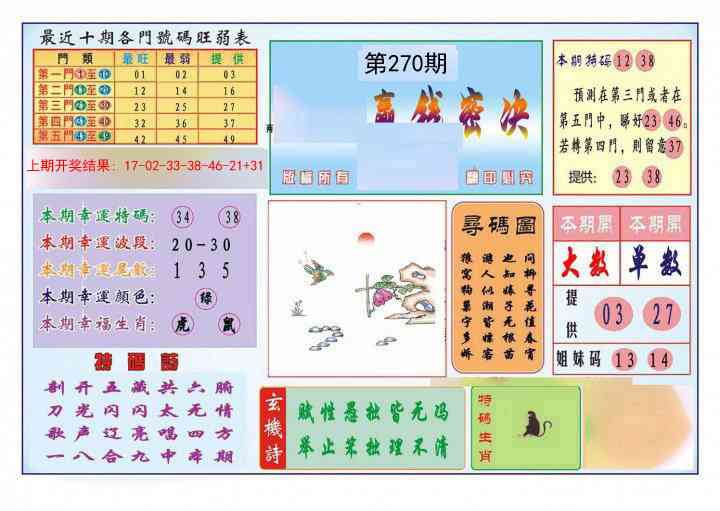 270期九龍赢钱密决(推荐)[图]