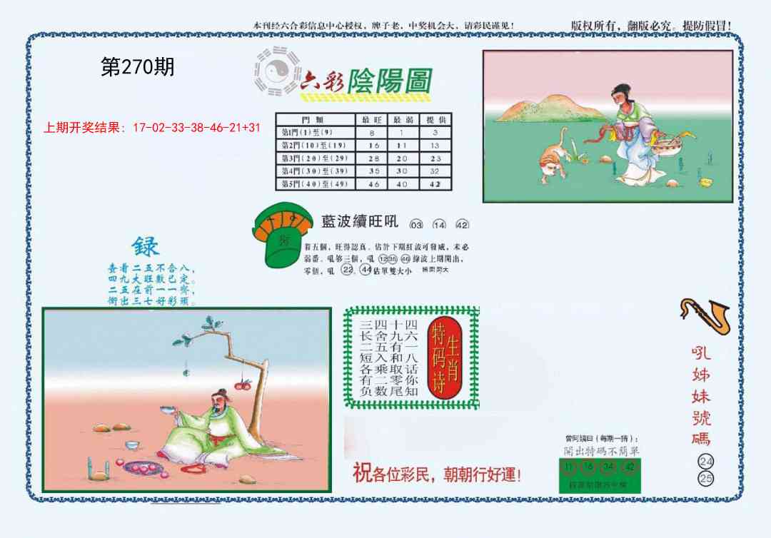 270期4-六合阴阳[图]