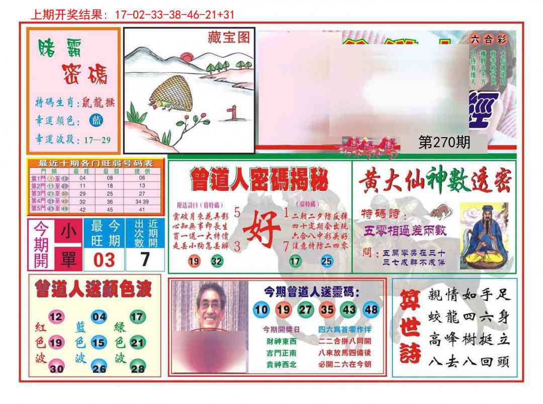 270期赢钱一经[图]