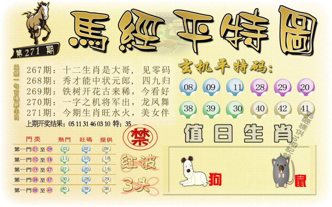 271期马经平特图[图]