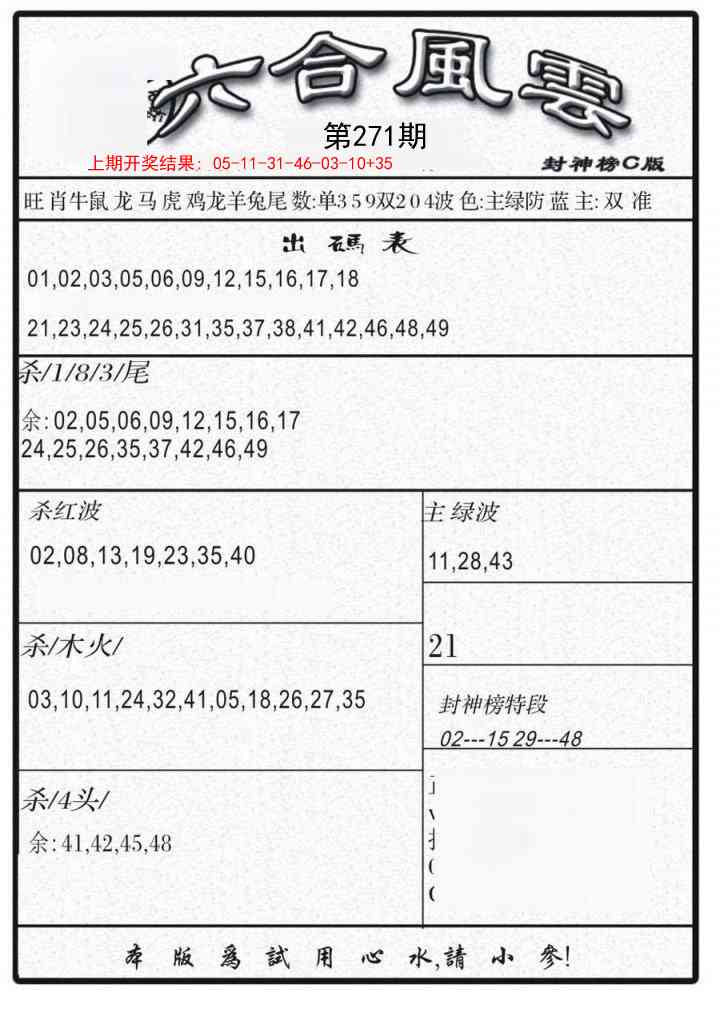 271期六合风云B[图]