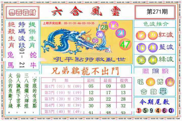 271期六合风云《另版》[图]