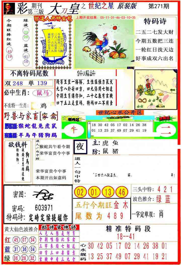 271期大刀皇之(世纪之星)[图]