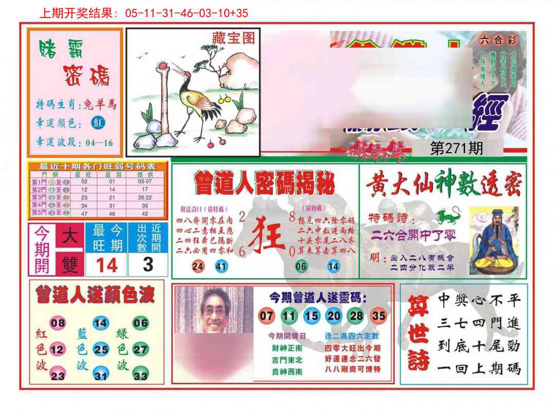 271期赢钱一经[图]