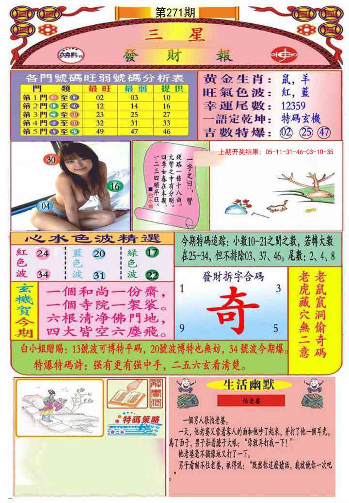 271期三星发财报(推荐)[图]