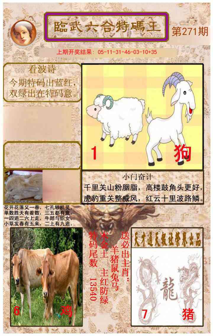 271期临武六合特码王[图]