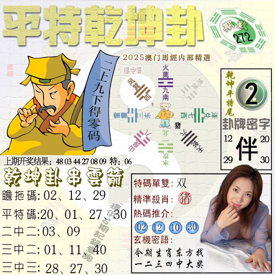 272期平特乾坤卦[图]