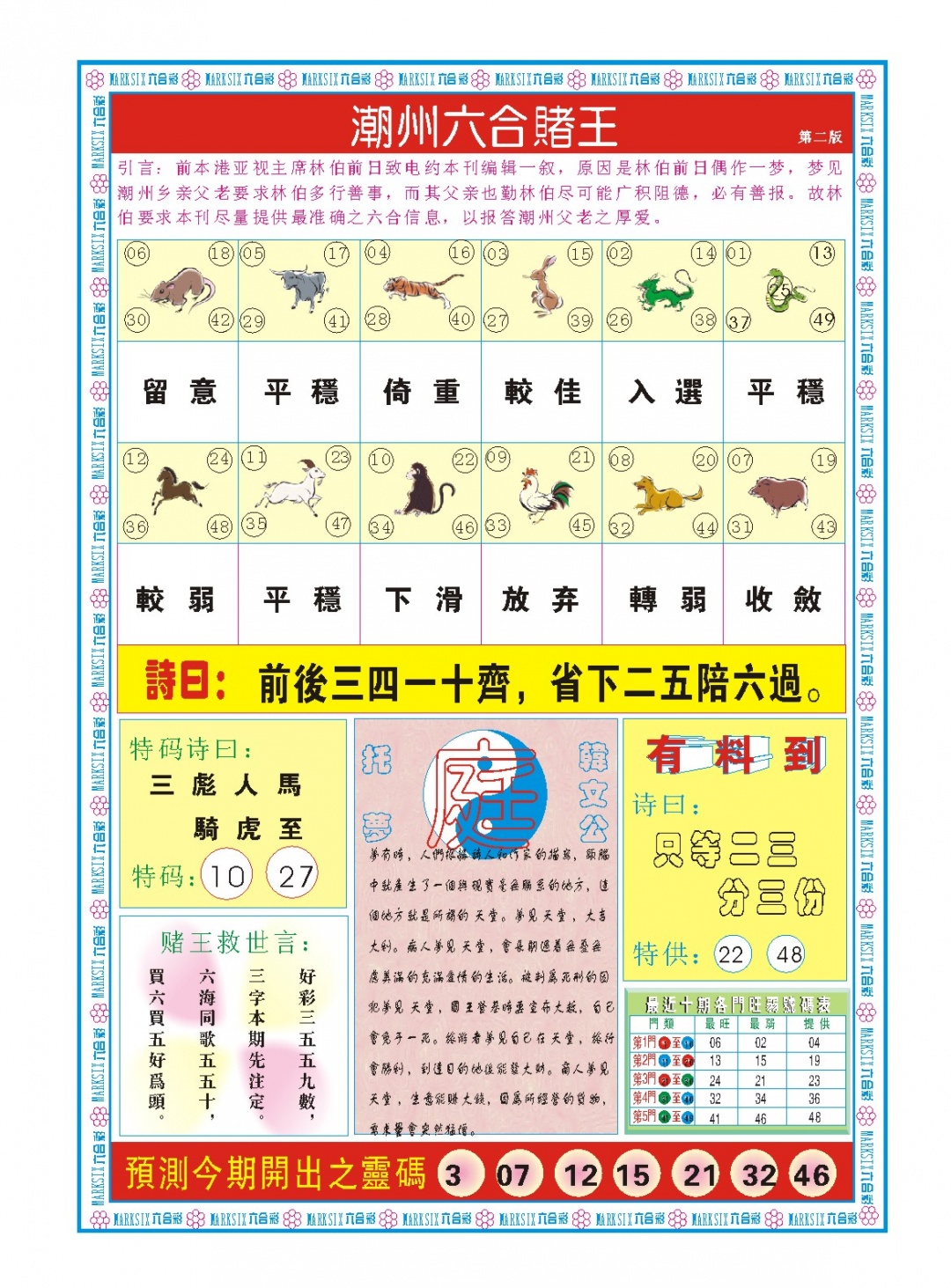 272期潮州六合赌王B[图]