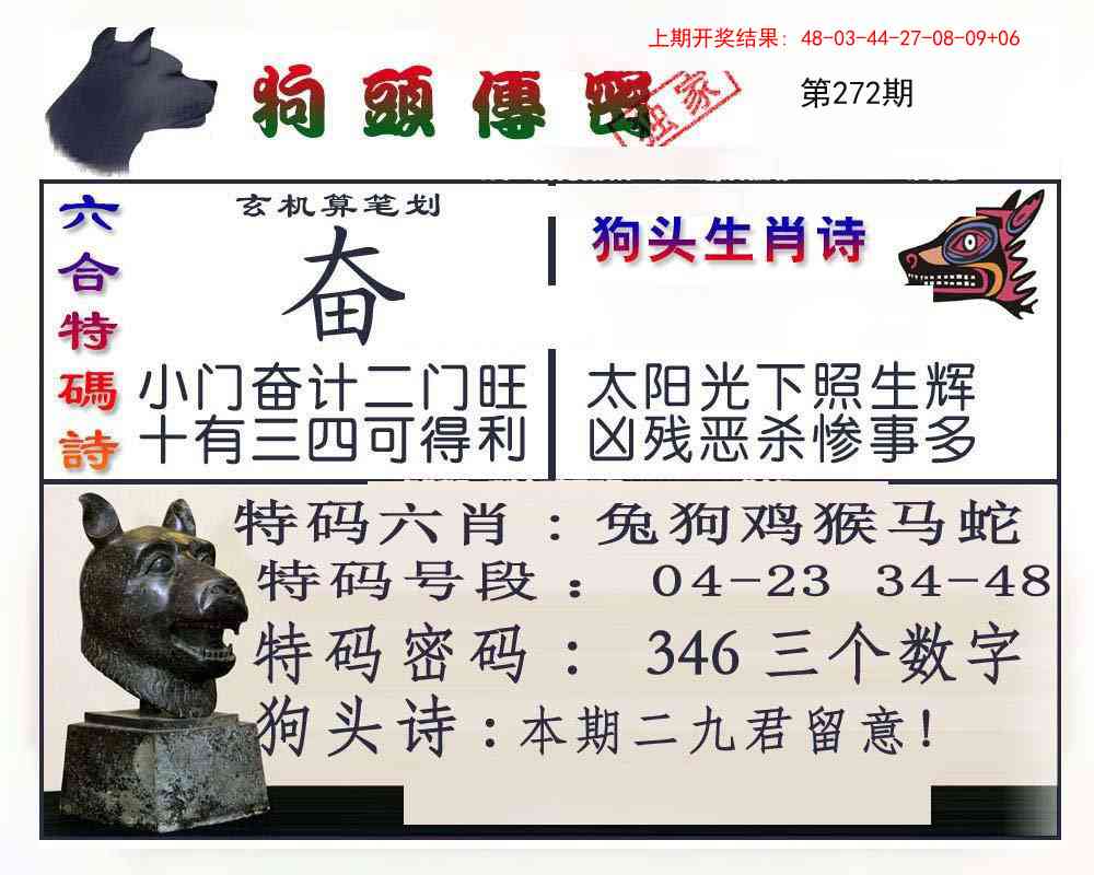 272期狗头传密[图]