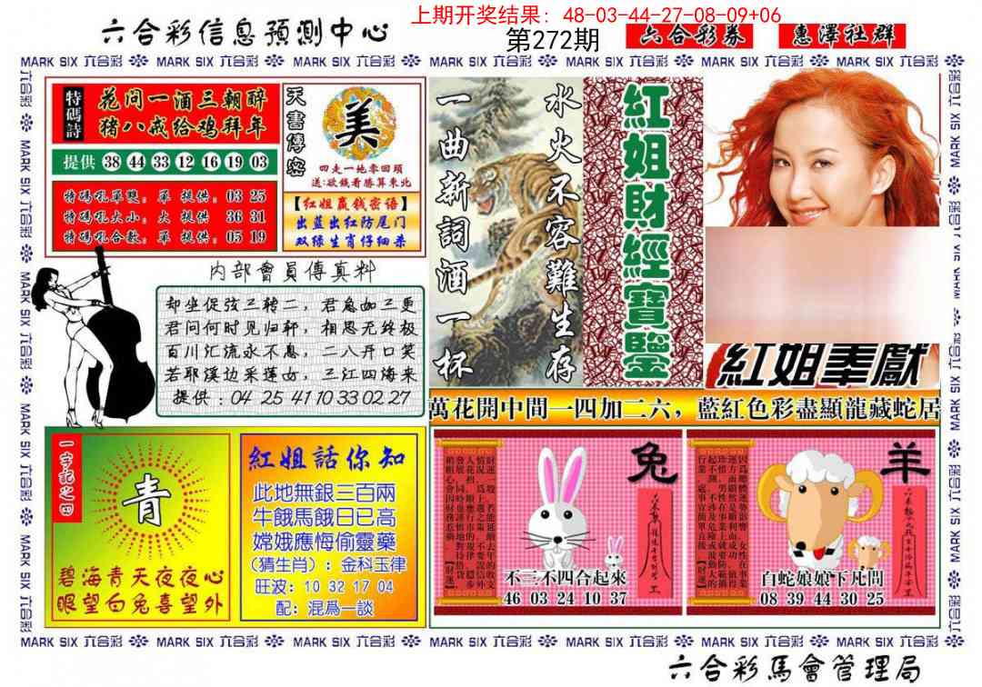 272期红姐财经宝鉴[图]