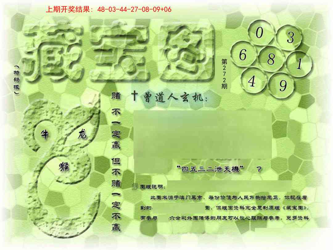 272期假新藏宝图[图]