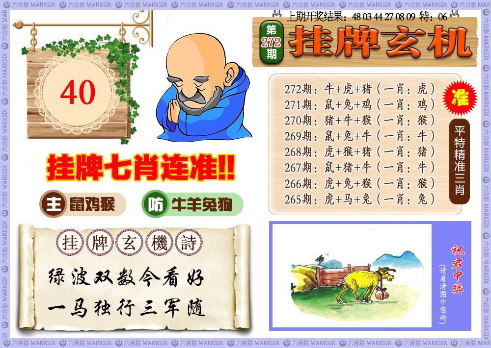 272期挂牌玄机[图]