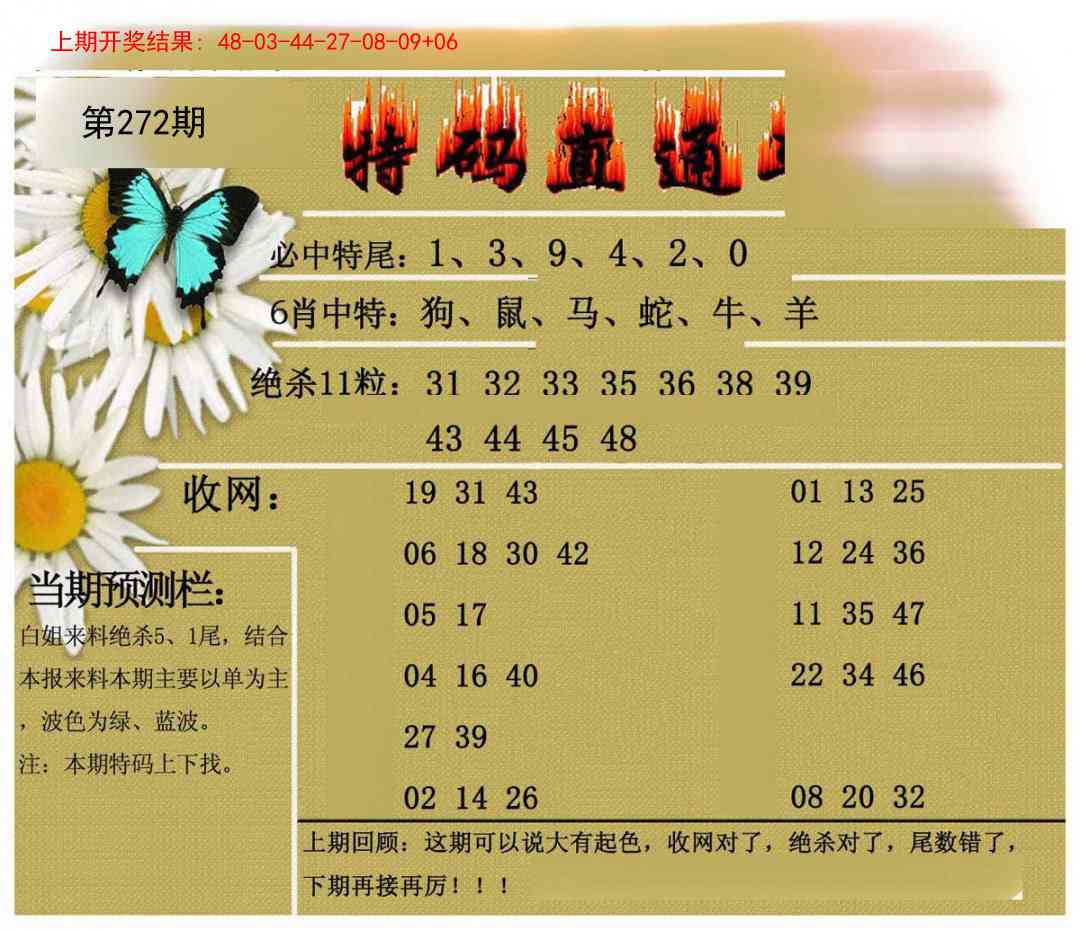 272期特码直通车[图]