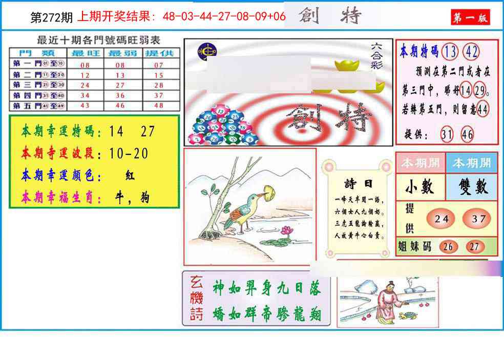 272期九龍创特A(推荐)[图]