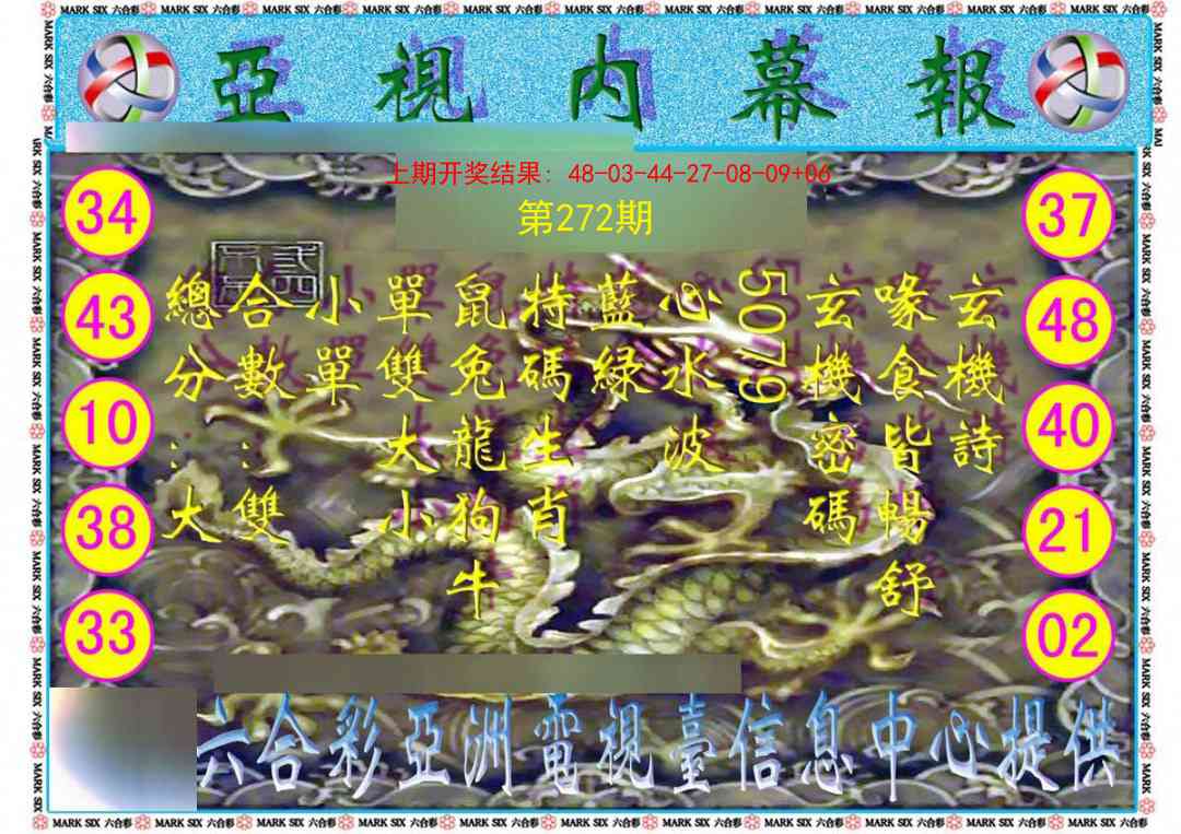 272期亚视内幕报[图]