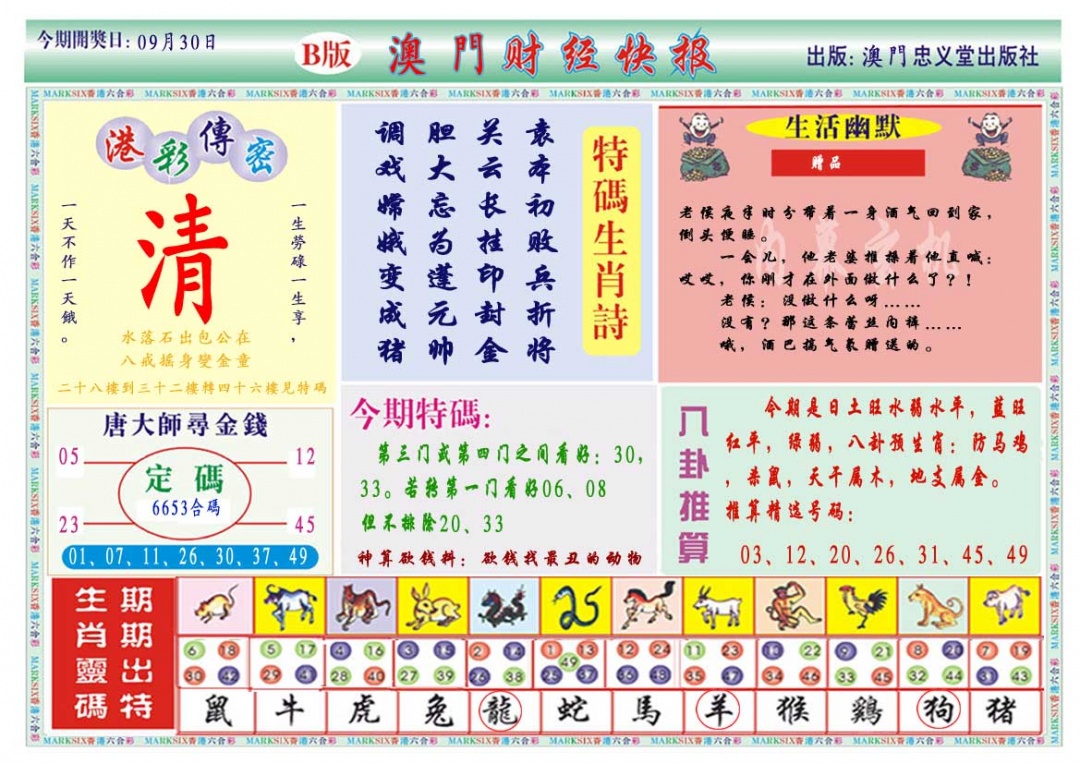 273期财经快报B[图]