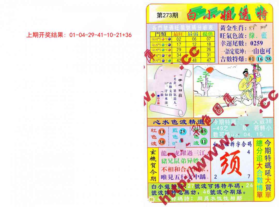 273期白小姐透特[图]