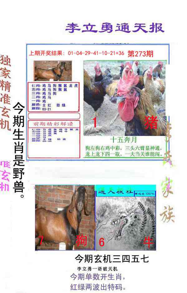273期李立勇通天报[图]