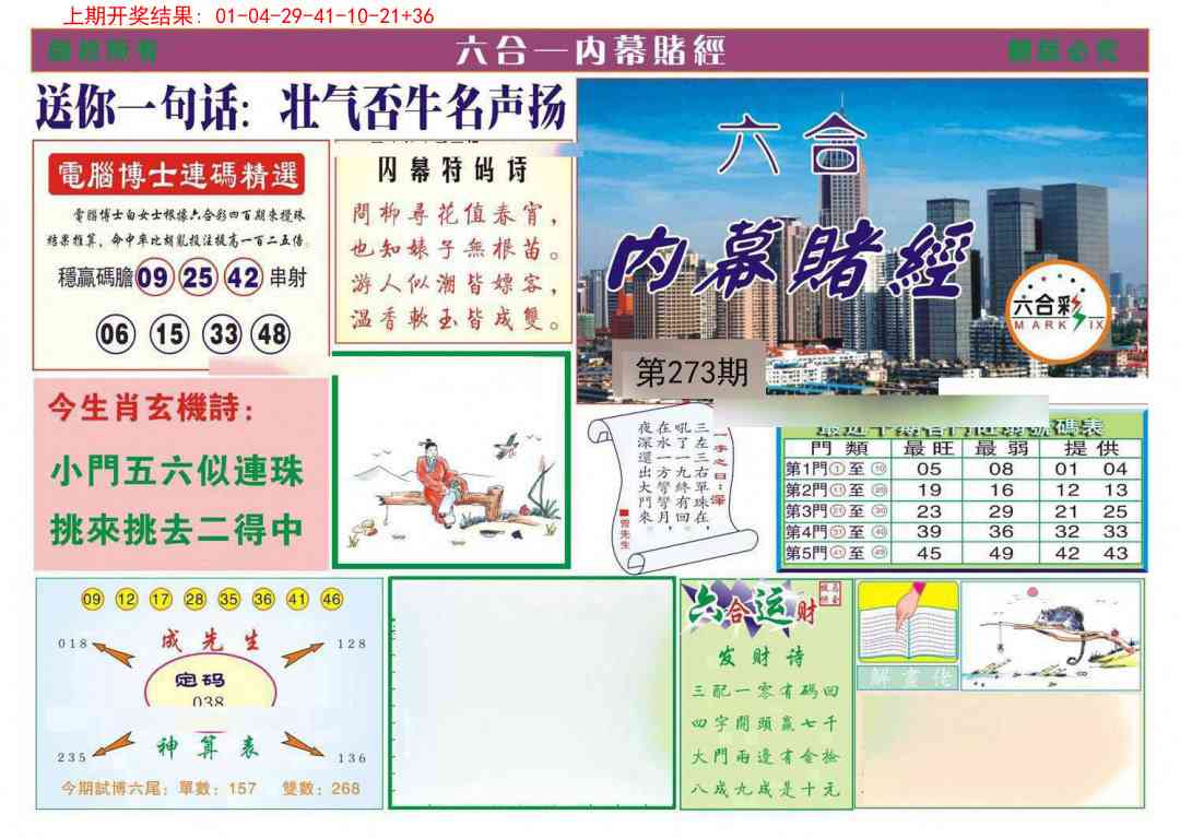 273期内幕赌经[图]