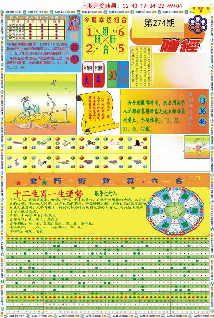 274期九龍赌经A(推荐)[图]