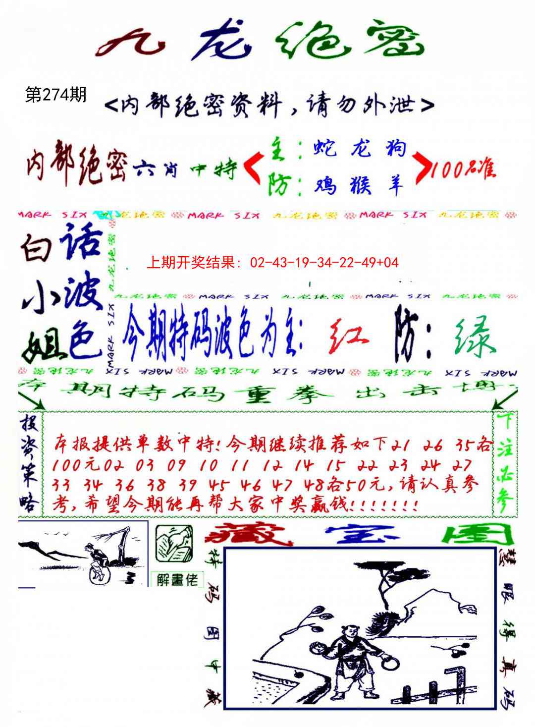 274期九龙密报[图]