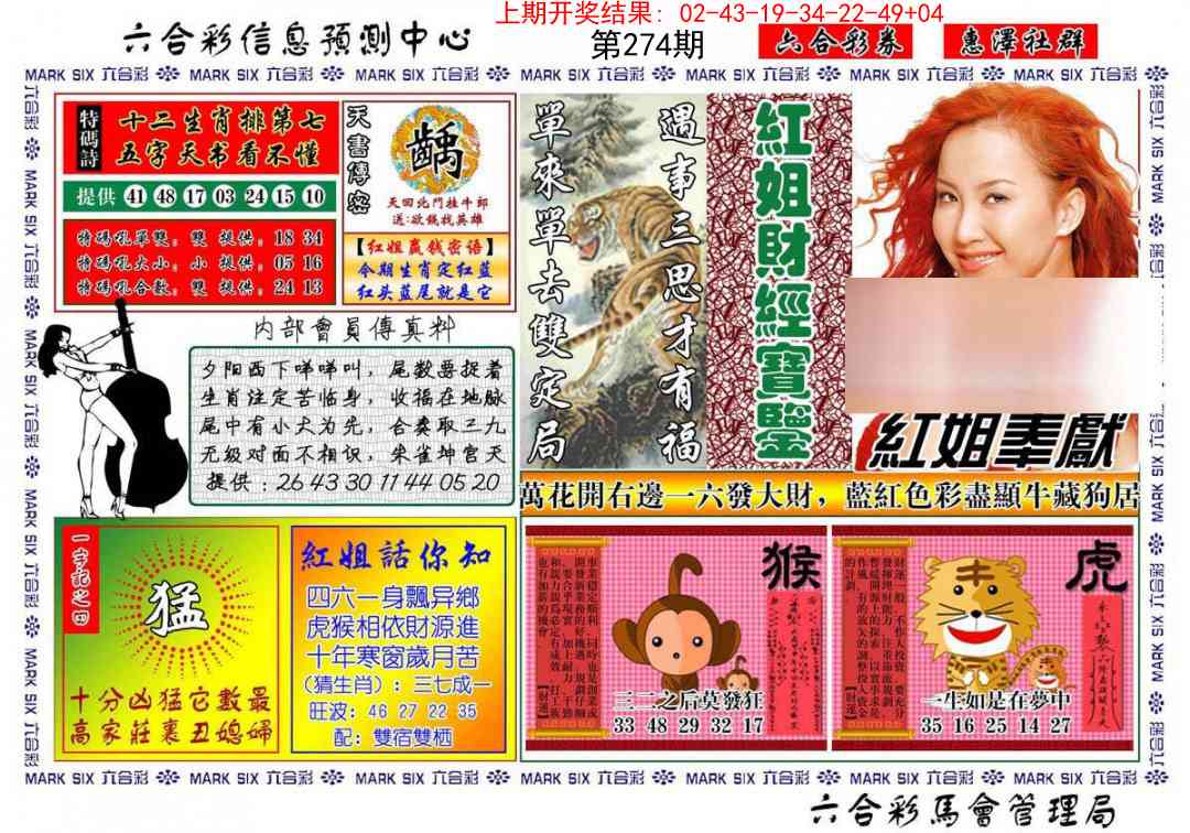 274期红姐财经宝鉴[图]