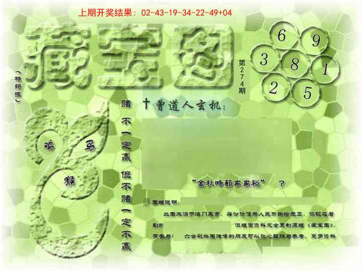 274期假新藏宝图[图]